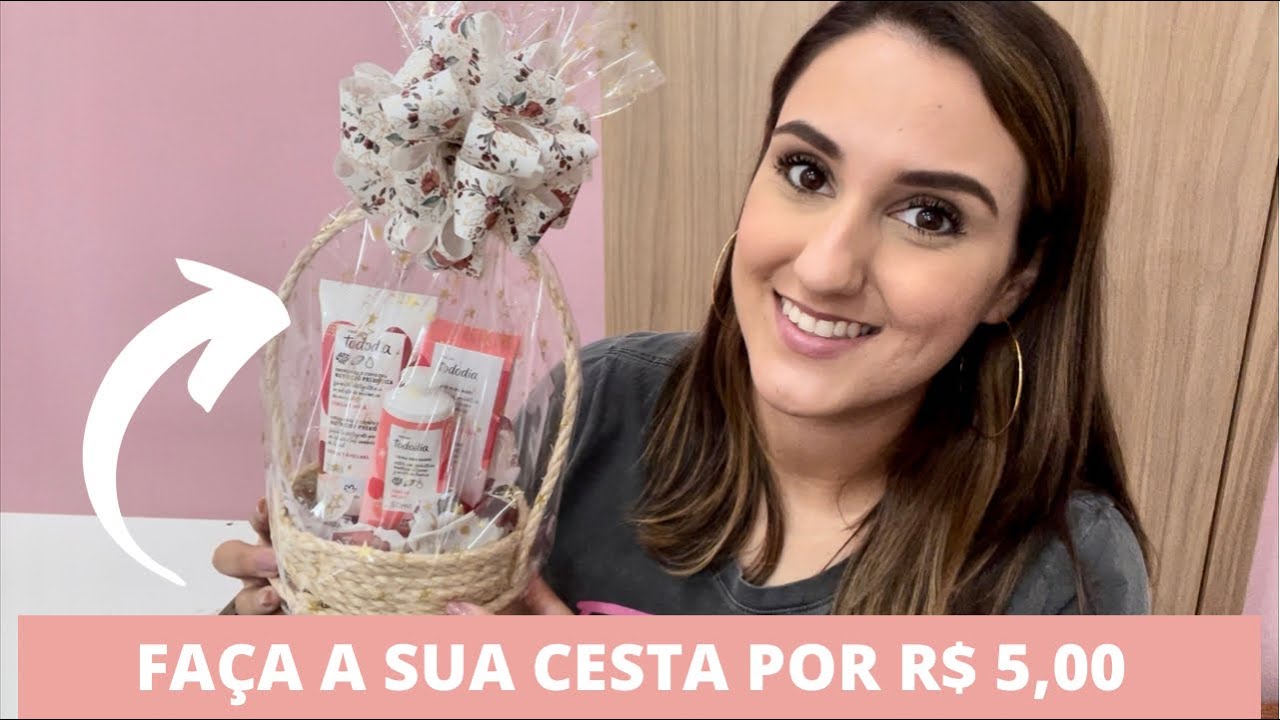 FAÇA SUA CESTA POR R$ 5,00 | ESPECIAL DIA DAS MÃES