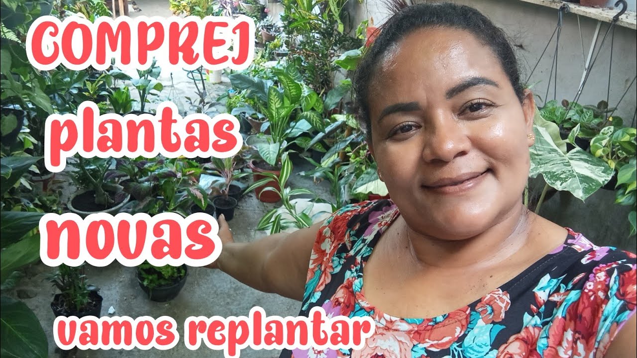 COMPREI MUITAS PLANTAS LINDAS 😍 VAMOS REPLANTAR 🤩