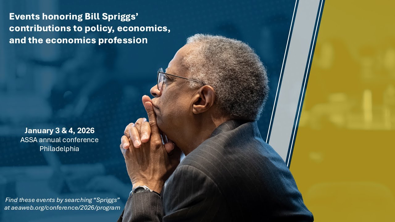 Lessons from Bill Spriggs's Contributions to Economics and Economic Policy