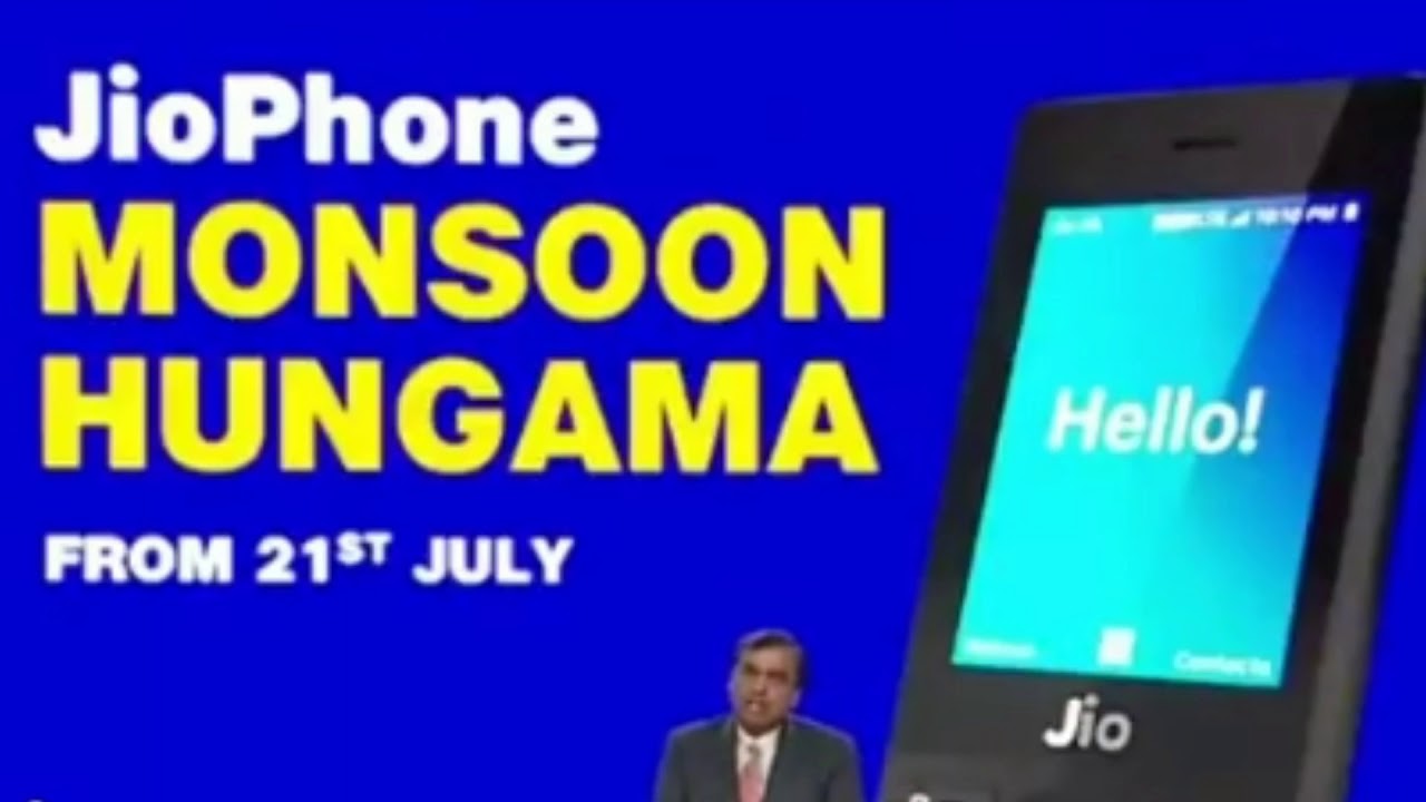 Reliance jio phone 2 Exchange offer Monsoon offer 501