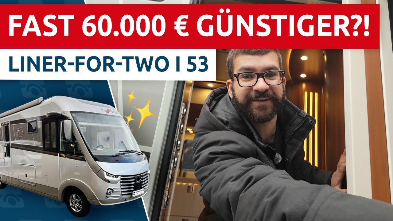 Fast 60.000 € sparen beim Luxus Wohnmobil Carthago Liner for Two I 53 Fiat 2025 (282) | Highlights