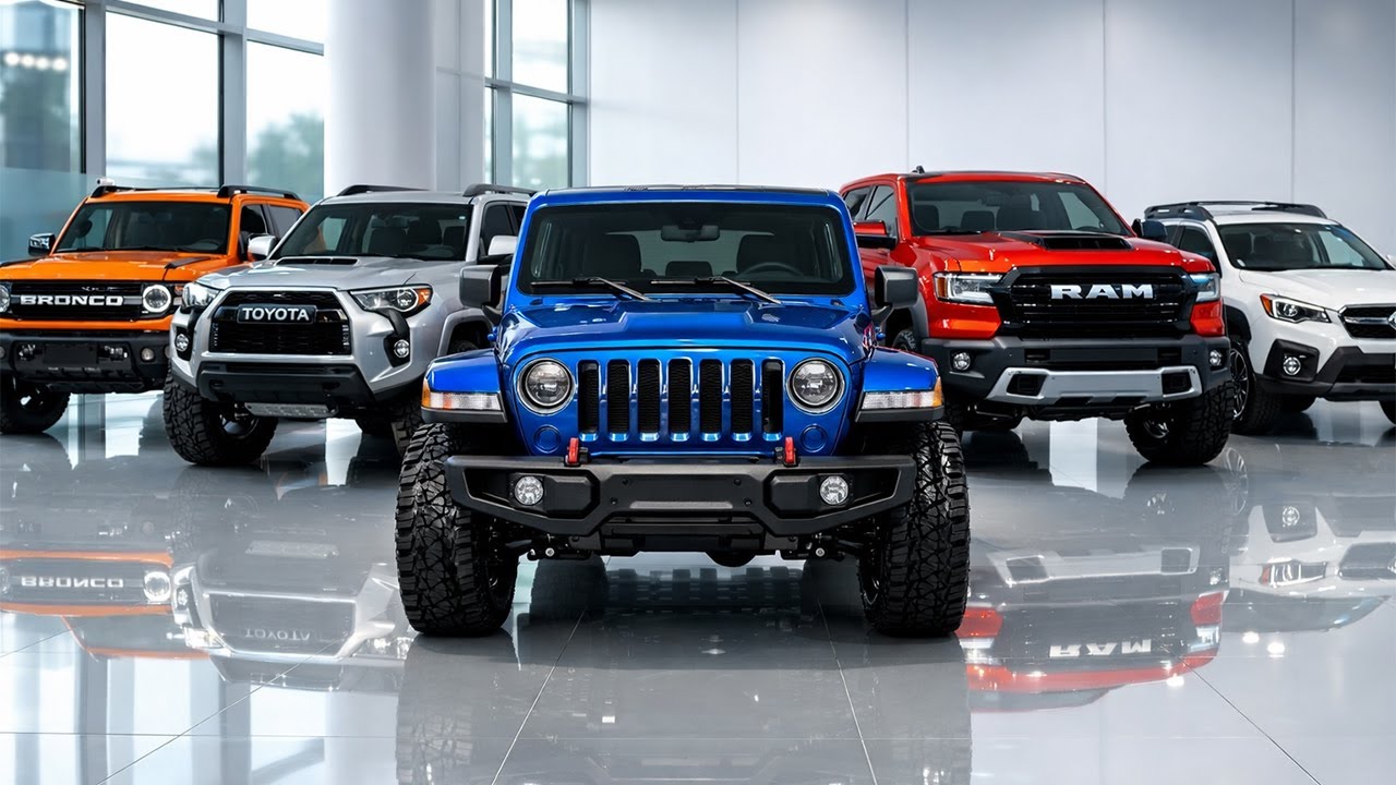 5 BEST OFF-ROAD TRUCKS & SUV COMING IN 2026 YOU SHOULD NOT IGNORE!
