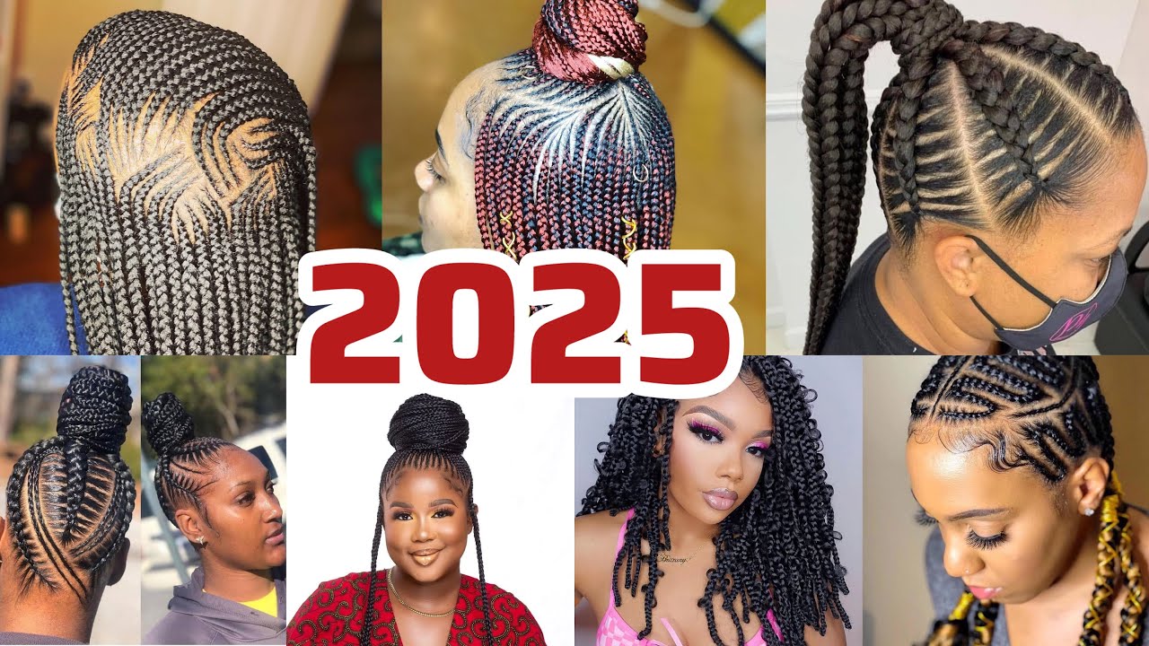 Latest 2025 African Braids Hairstyles Ideas | New 2025 Braids Hairstyles ideas 