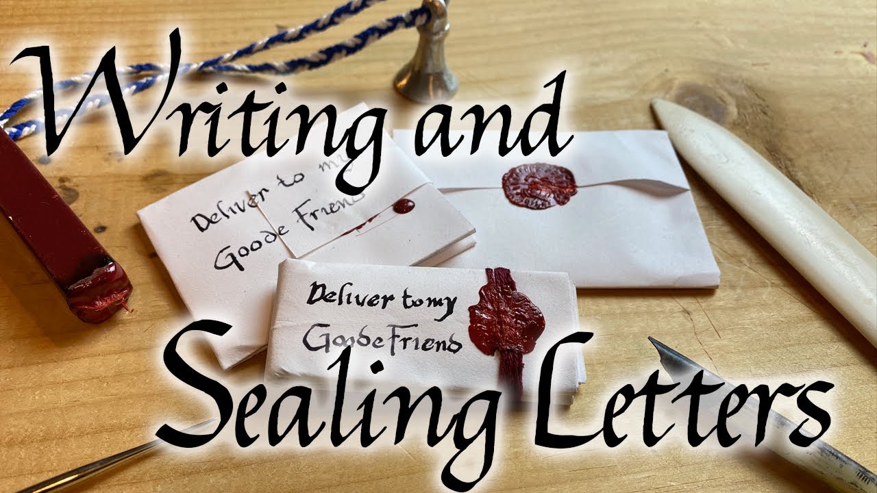 Lorenzo's Workshop: Writing and Sealing Letters