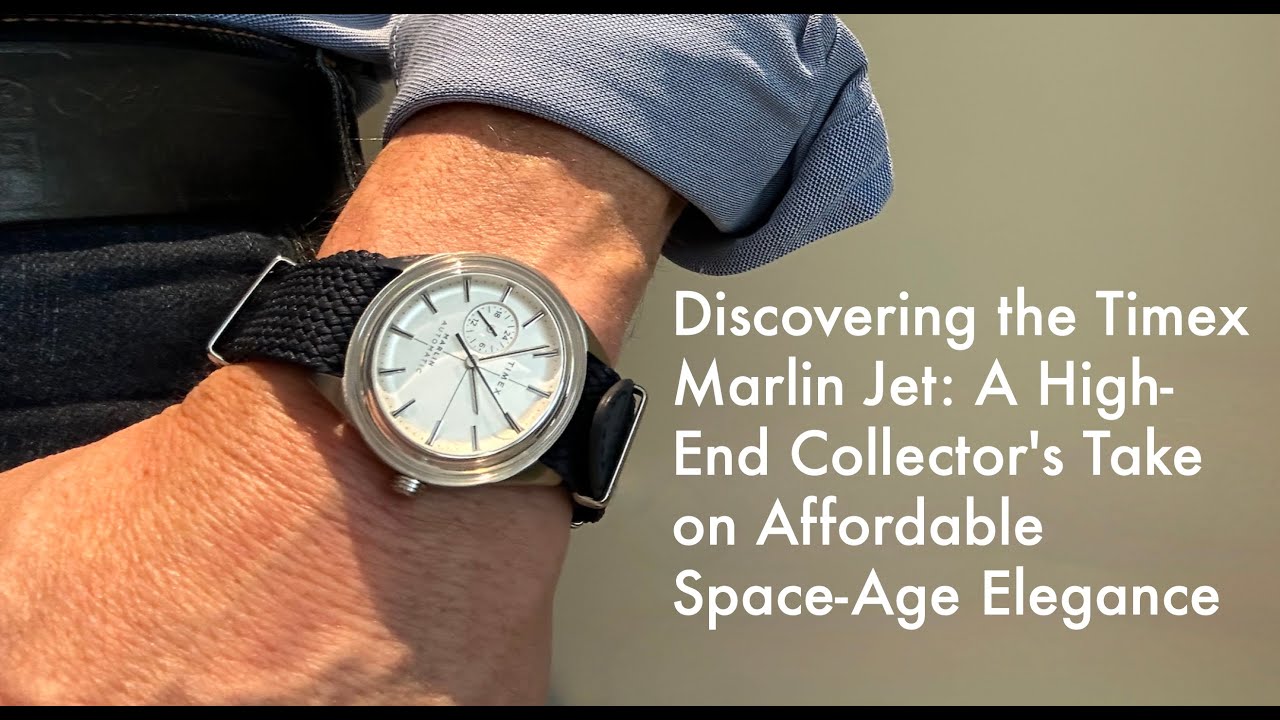 Знакомство с часами Timex Marlin Jet: эксклюзивный взгляд коллекционера на доступную элегантность...