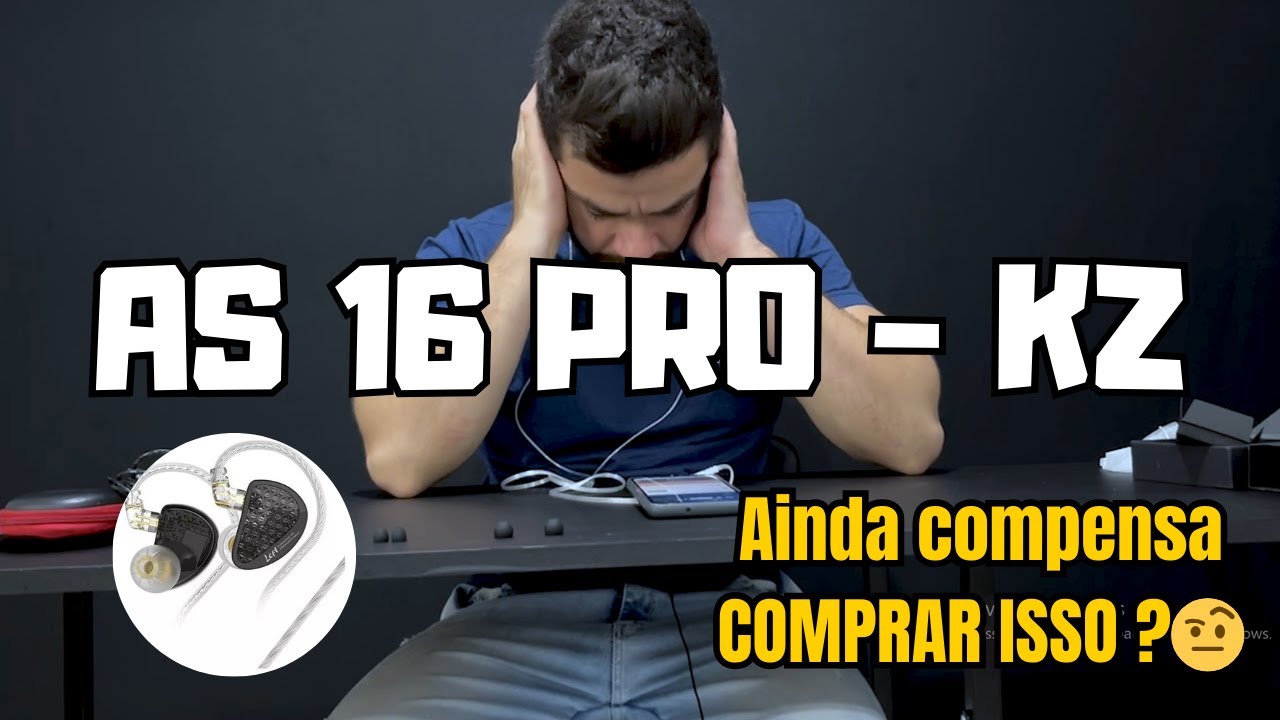 KZ AS 16 PRO | Unboxing e Review