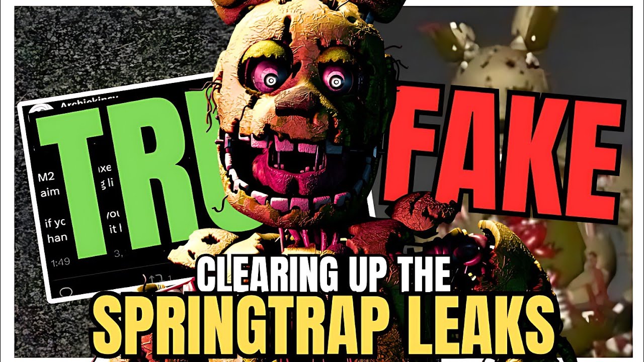 CLEARING UP THE SPRINGTRAP LEAKS & POWERS SITUATION | Dead by Daylight