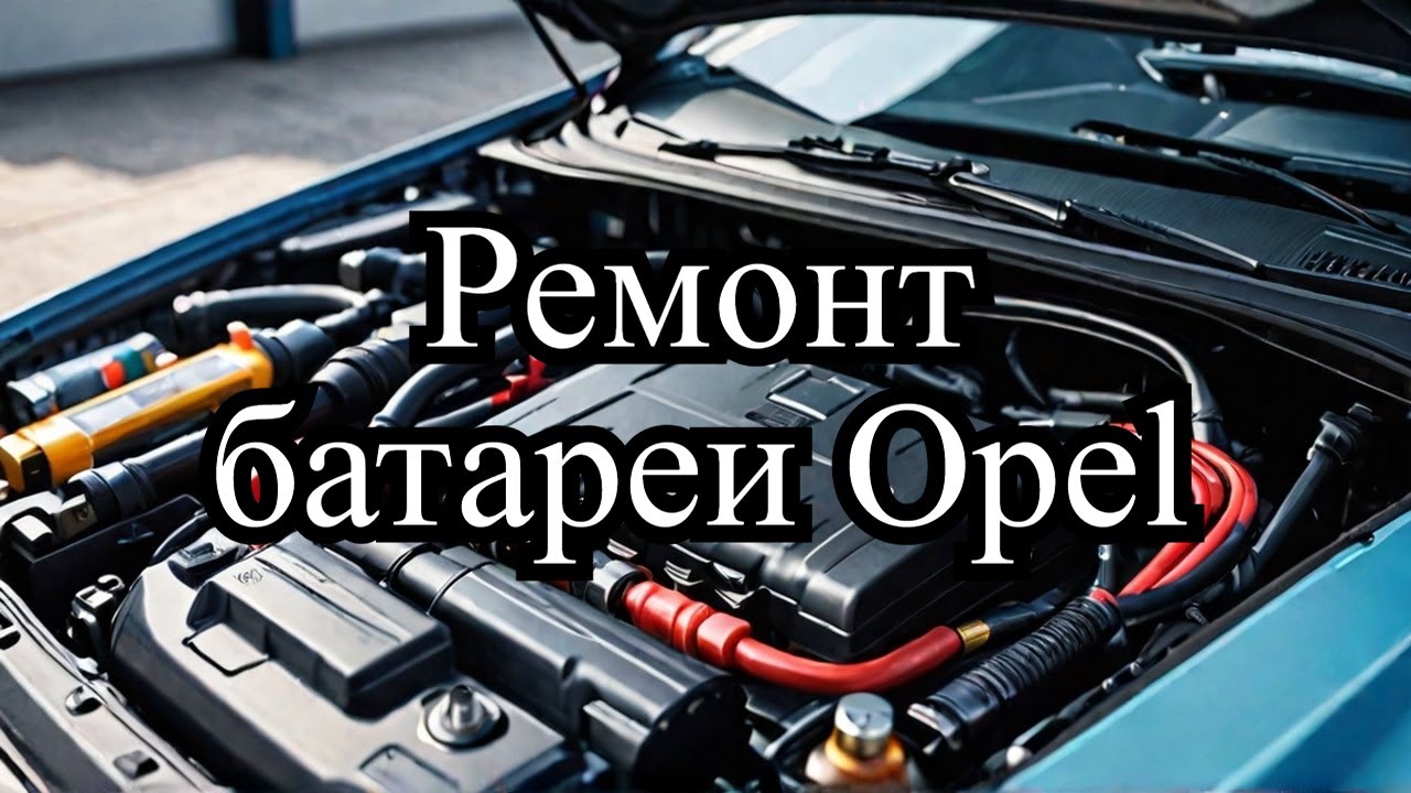 Ремонт батареи Opel Opel battery repair