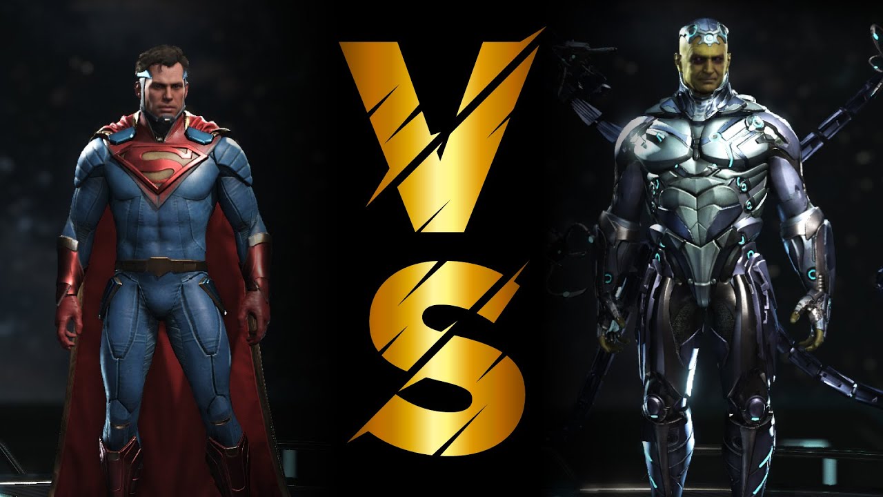 Superman vs Brainiac - Injustice 2 Gameplay FULL HD