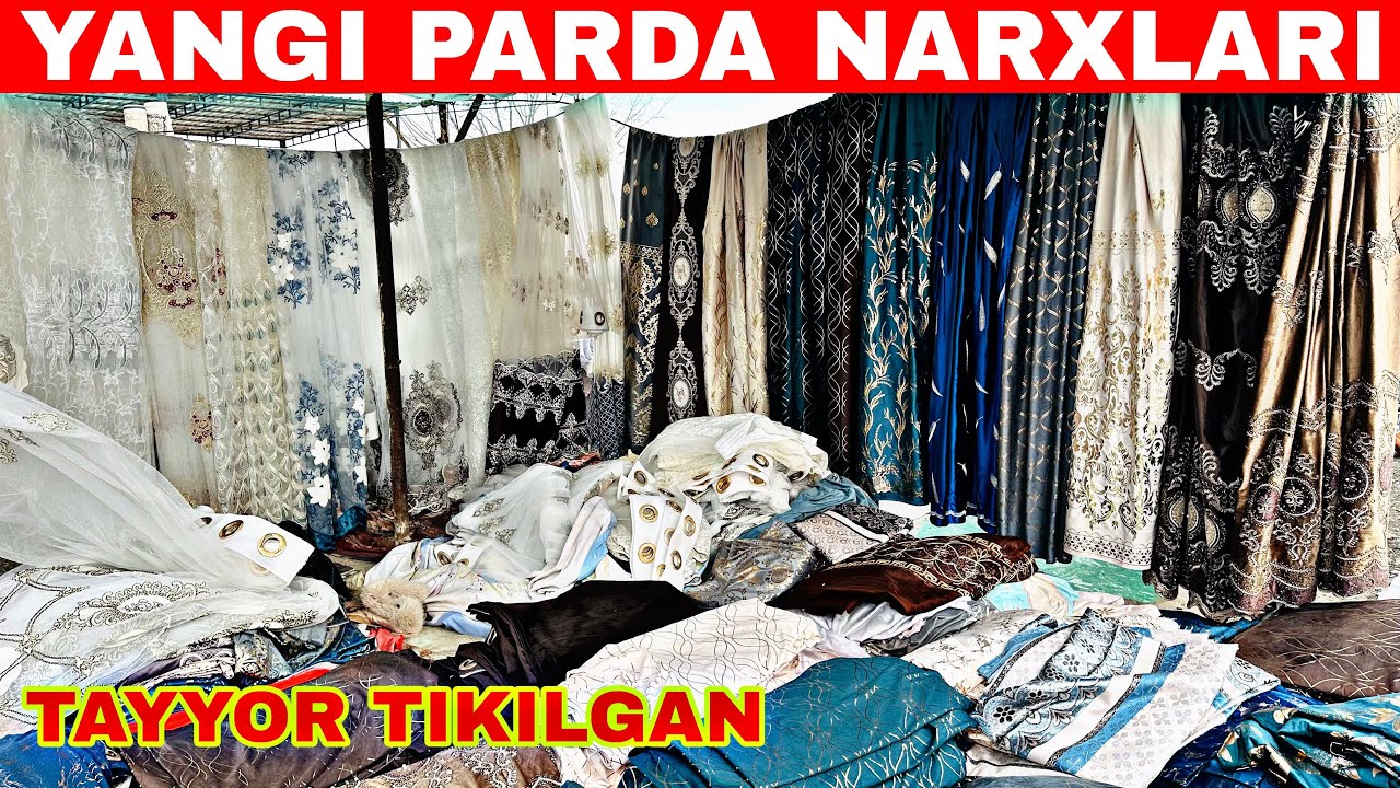 TAYYOR TIKILGAN PARDA NARXLARI 2026-YIL FARGONA ESKI BOZORI 