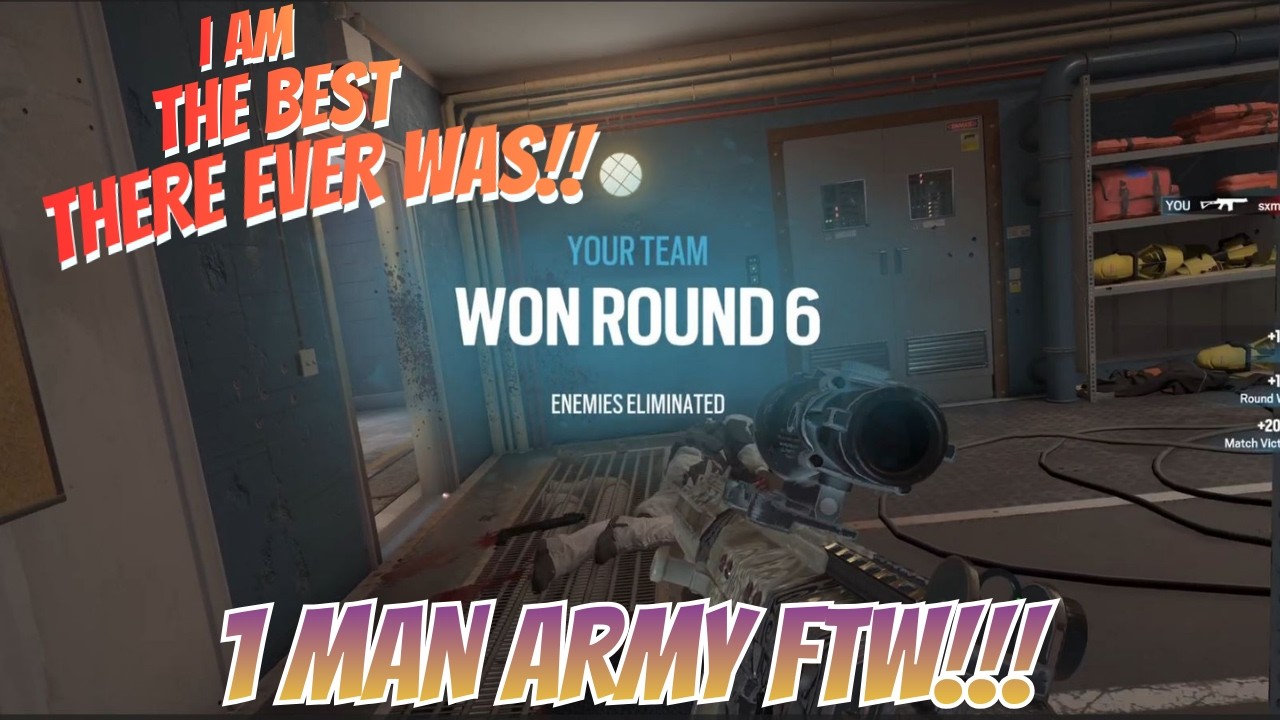 I AM THE BEST!!! (Rainbow Six Siege)