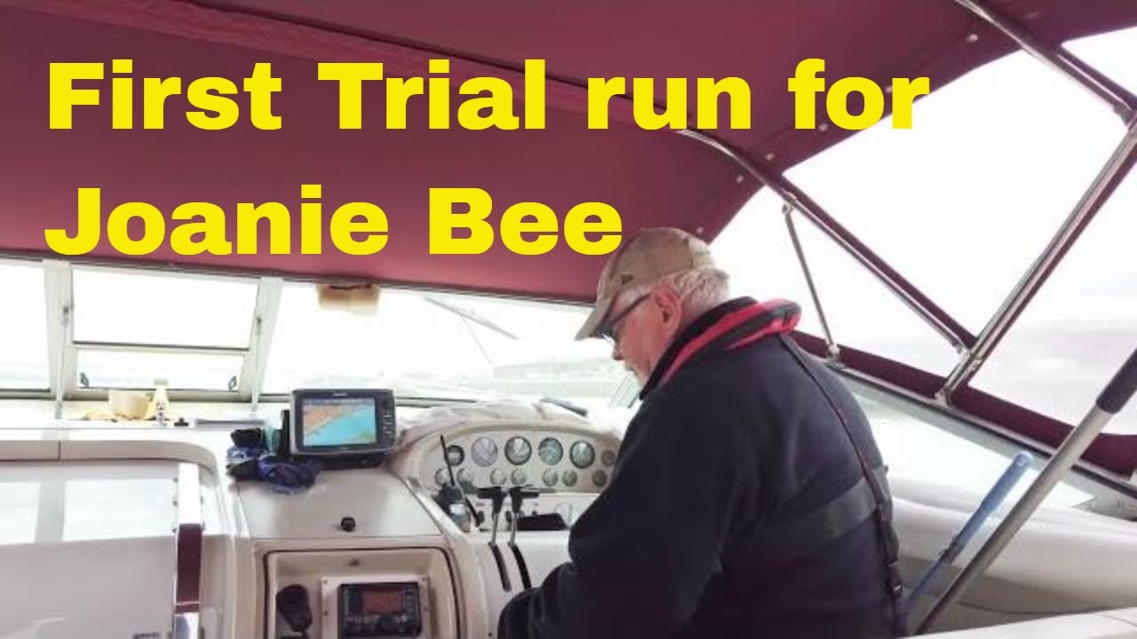 We take Joanie Bee out for a trail run. A Regal Commodore 380.
