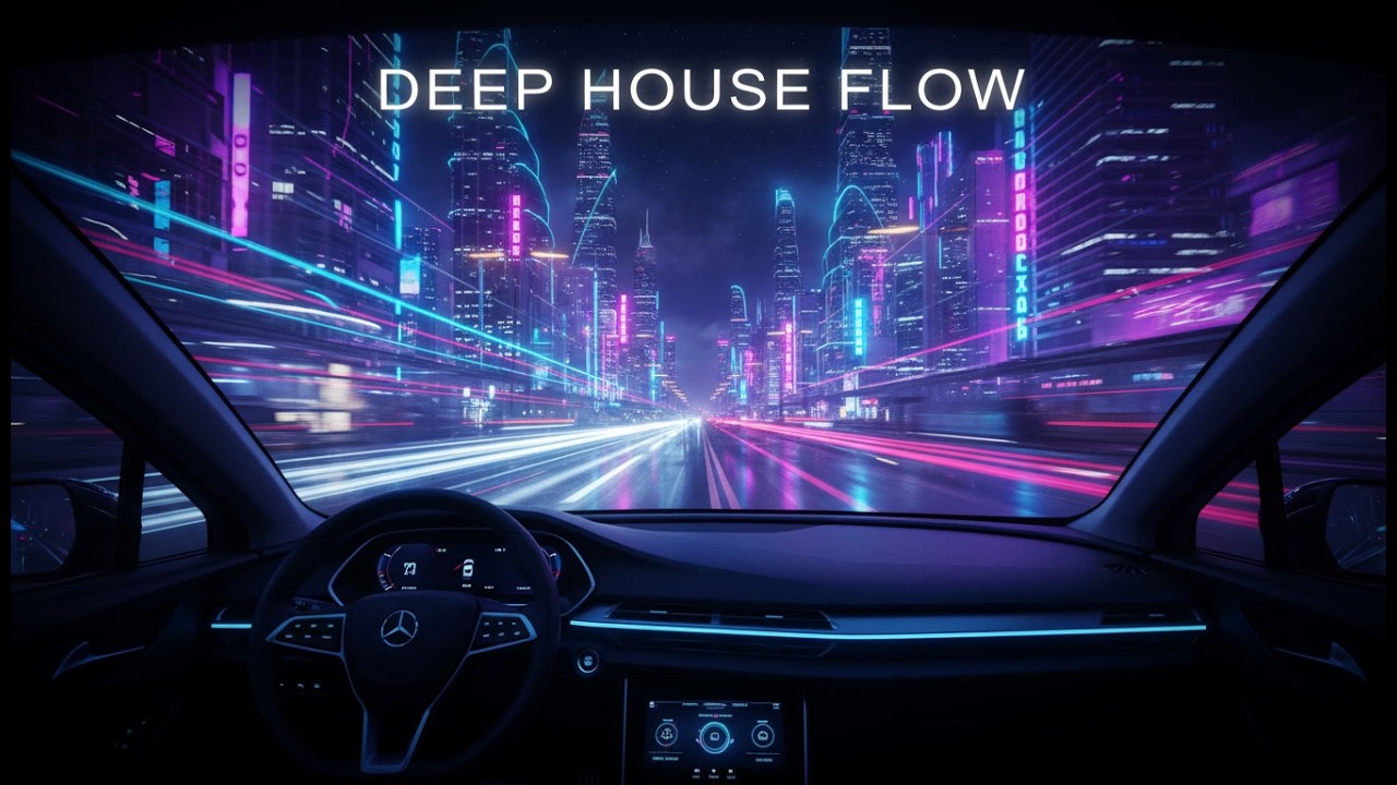Deep House Chill Mix for Late Night Drives 🌃 | Electronic Study Music for Focus & Flow