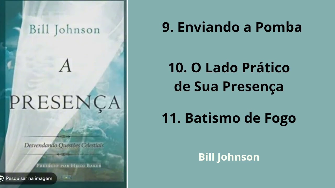 Capítulo 9 - Enviando a Pomba  Capítulo 10 - O Lado Prático.  11 - Batismo de Fogo 
