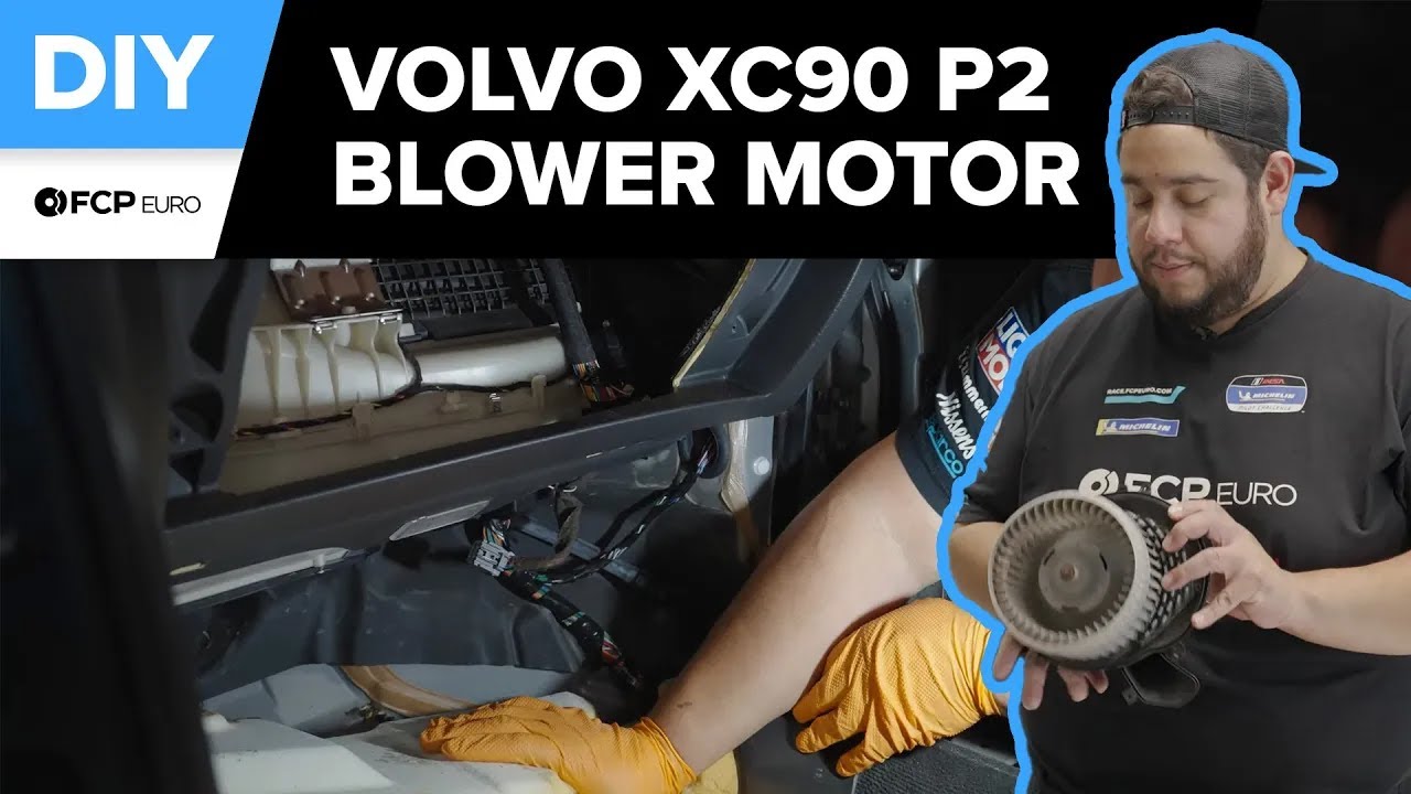 Замена электродвигателя вентилятора Volvo XC90 P2 своими руками (Volvo XC90 V8, T6, R-Design 2003...