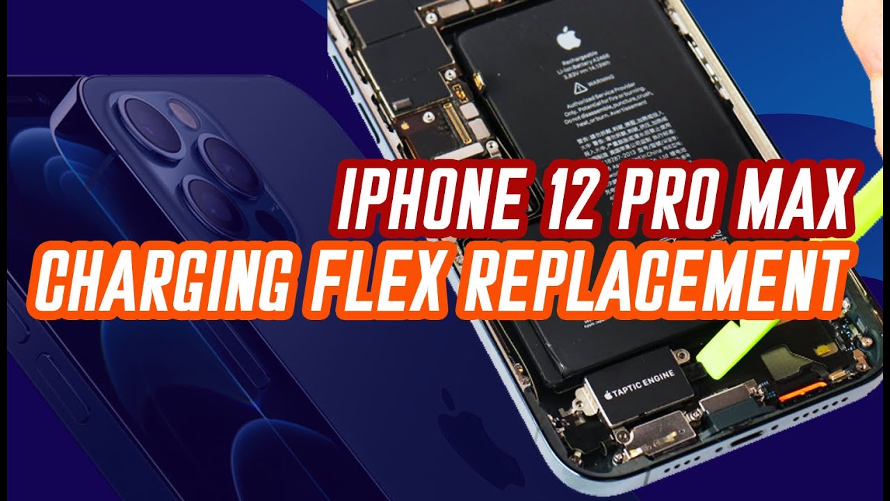 IPHONE 12 PRO MAX CHARGING SOCKET REPLACEMENT |IPHONE 12 PRO MAX DISASSEMBLY