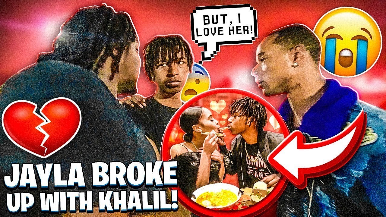 KHALIL GOT HIS HEART BROKE BY JALIYAH SISTER!💔 (THEY BROKE UP)