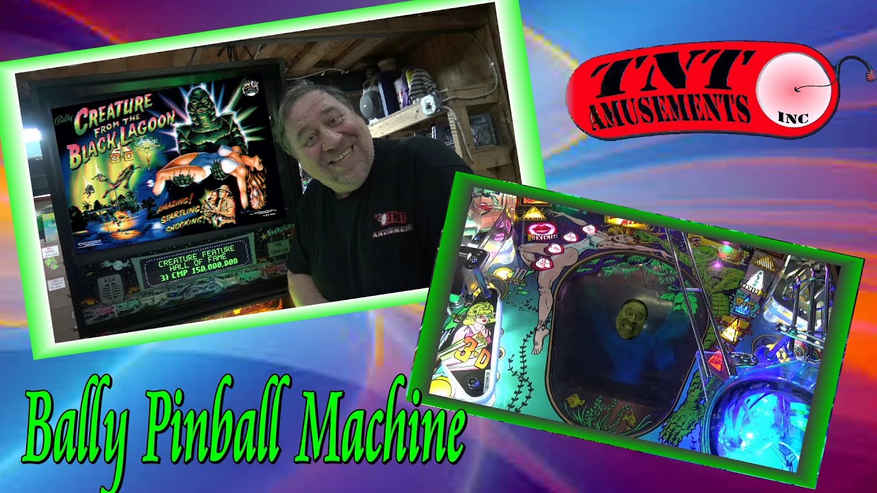 #1133 Bally CREATURE from the BLACK LAGOON Pinball Machine - TNT Amusements