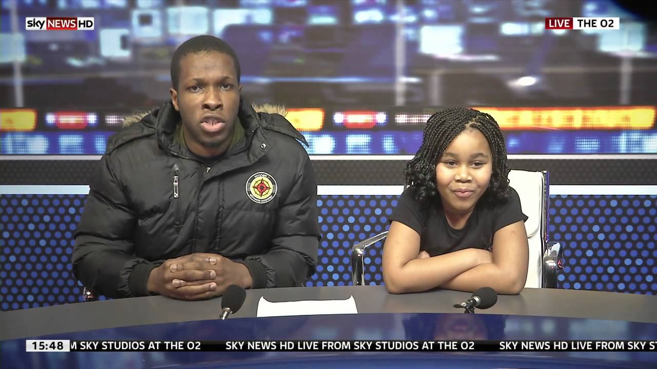 Sky news Kika and IJ