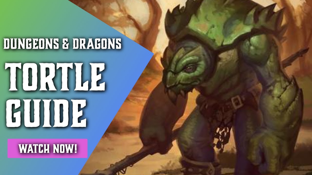 Tortle 5e - Ultimate Race Guide for Dungeons and Dragons