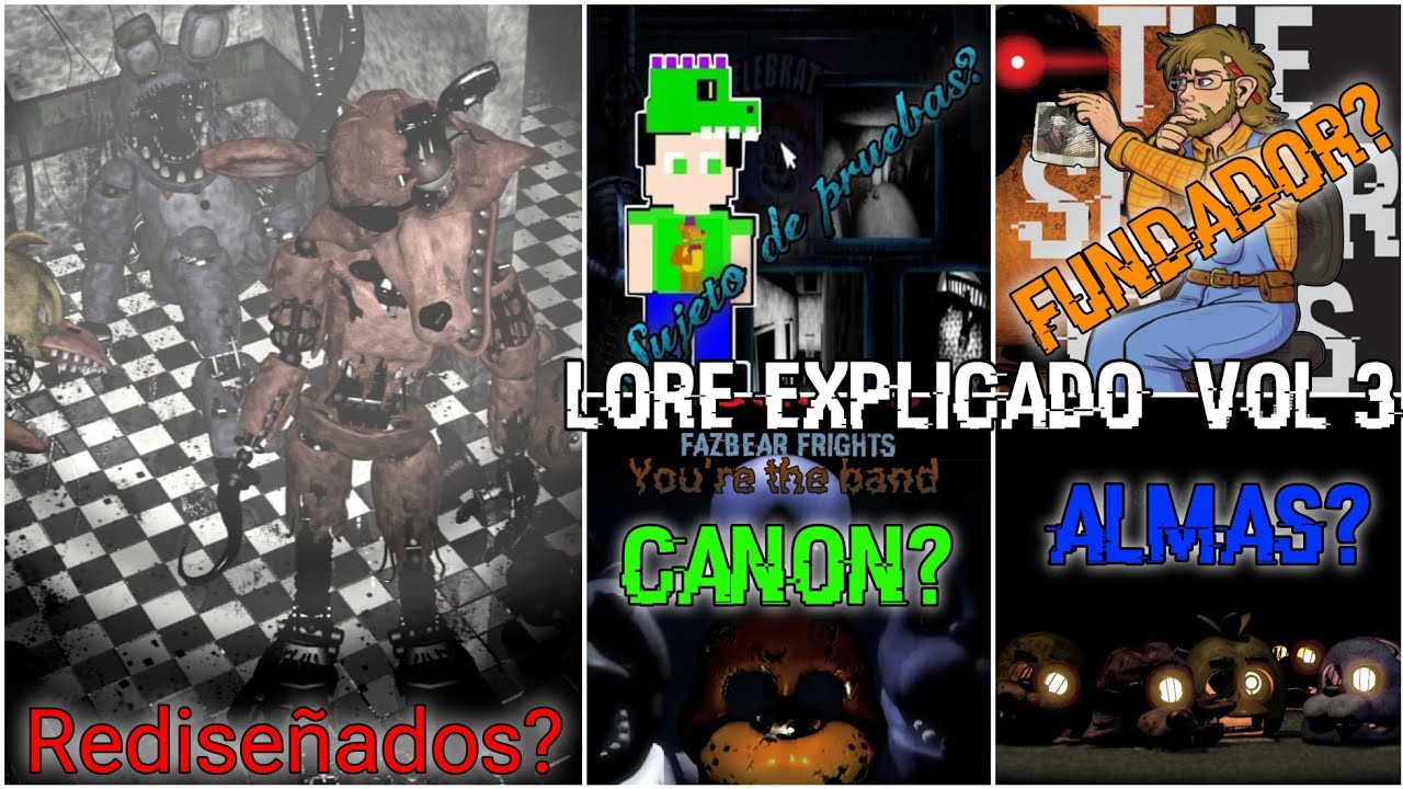 You're the band, SÍ es CANON| FNaF Lore Explicado Vol. 3