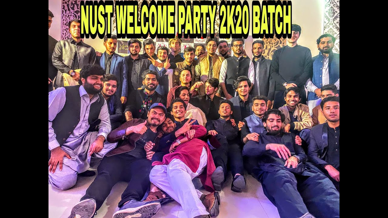 NICE NUST Welcome Party | Nust 2k20 Batch | Life at Nust | Civil Engineering Department |