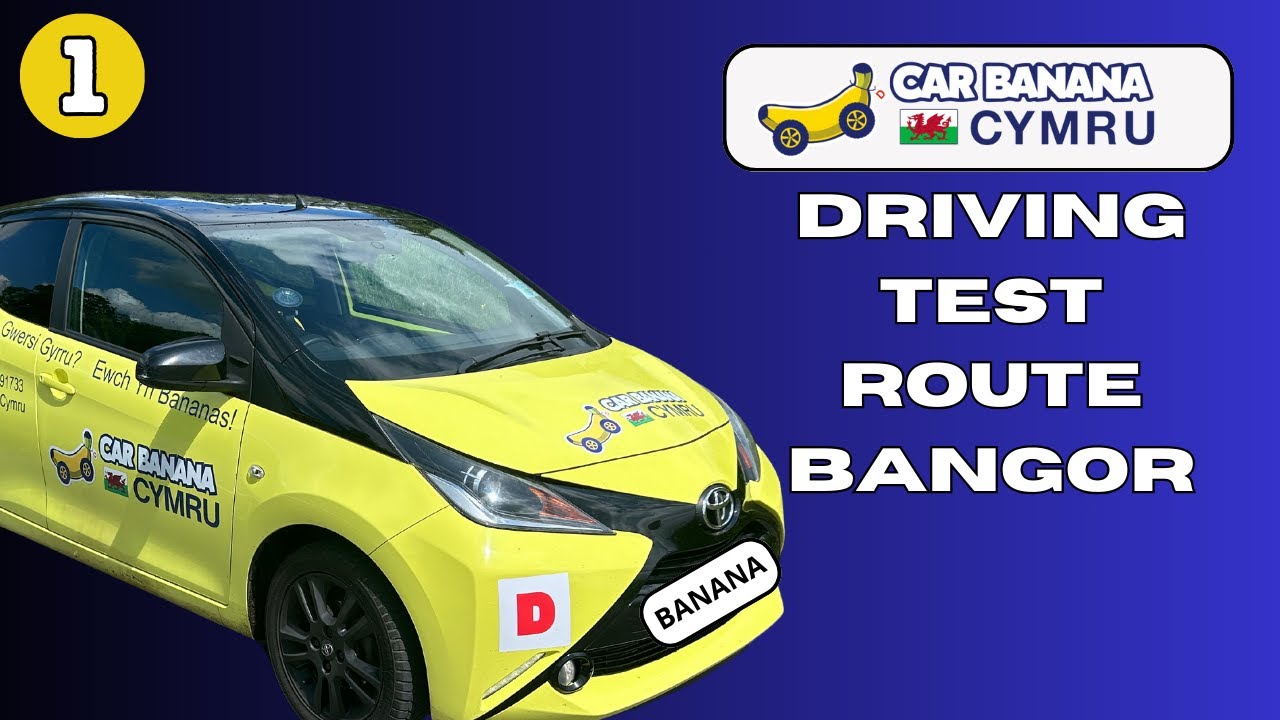 Bangor Driving Test Route Video 1  🚗💨  |