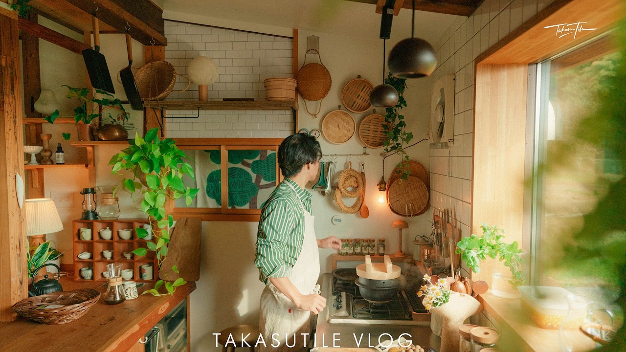 [Жизнь за городом в 30 лет] Просыпаетесь в 5 утра и начинаете осеннюю рутину с вкусных блюд