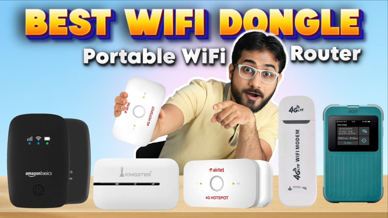 Best 4G/5G Router With Sim Card Slot 2026 | Best Portable WiFi Hotspots | WiFi Dongles