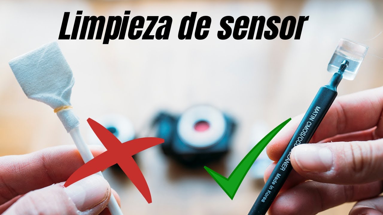 Limpia el sensor de tu cámara así