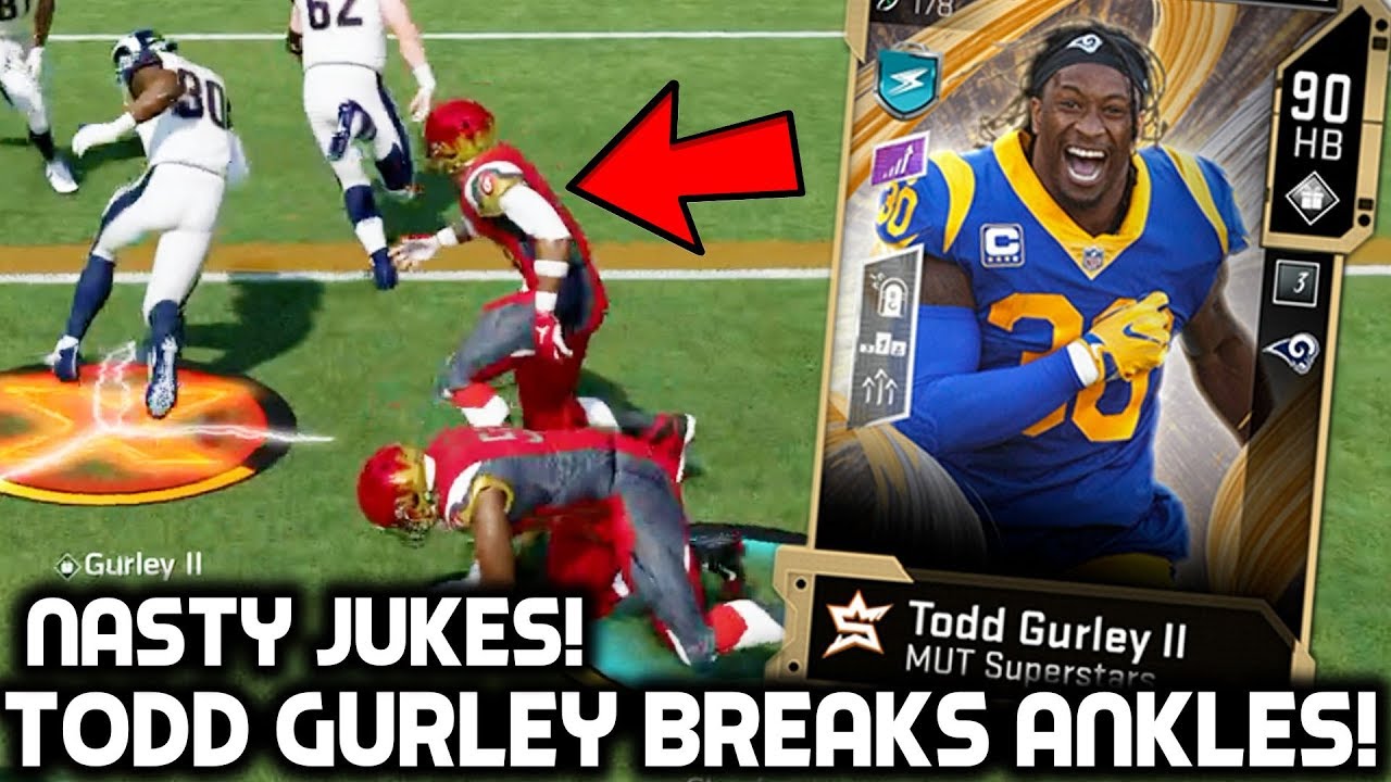 TODD GURLEY BREAKS ANKLES & JUKES EVERYBODY! Madden 20 Ultimate Team