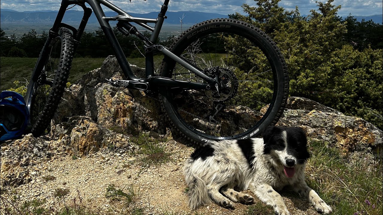 Selce bike run || za malce che padnev || skros mrachni planinari :(