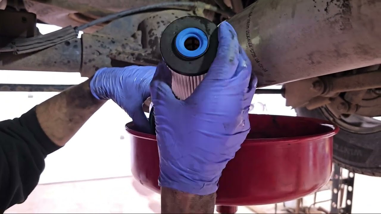2014-2020 Ram 1500 3L Eco Diesel Fuel Filter Change Location How To Replace