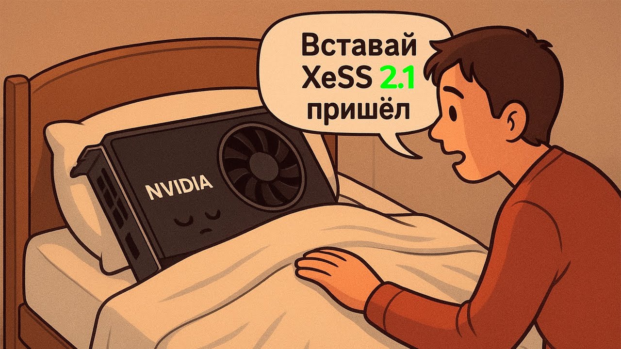 Intel XeSS 2.1 НА ПОМОЩЬ СТАРЫМ GPU! — Генерация кадров и низкая задержка на NVIDIA и AMD