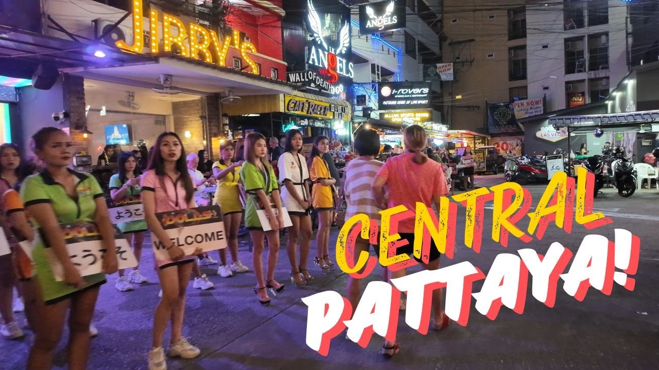 [4K] Central Pattaya Thailand Night Life Scene Pt 2 | Soi Buakhao Soi Honey Myth Night Candid Walks