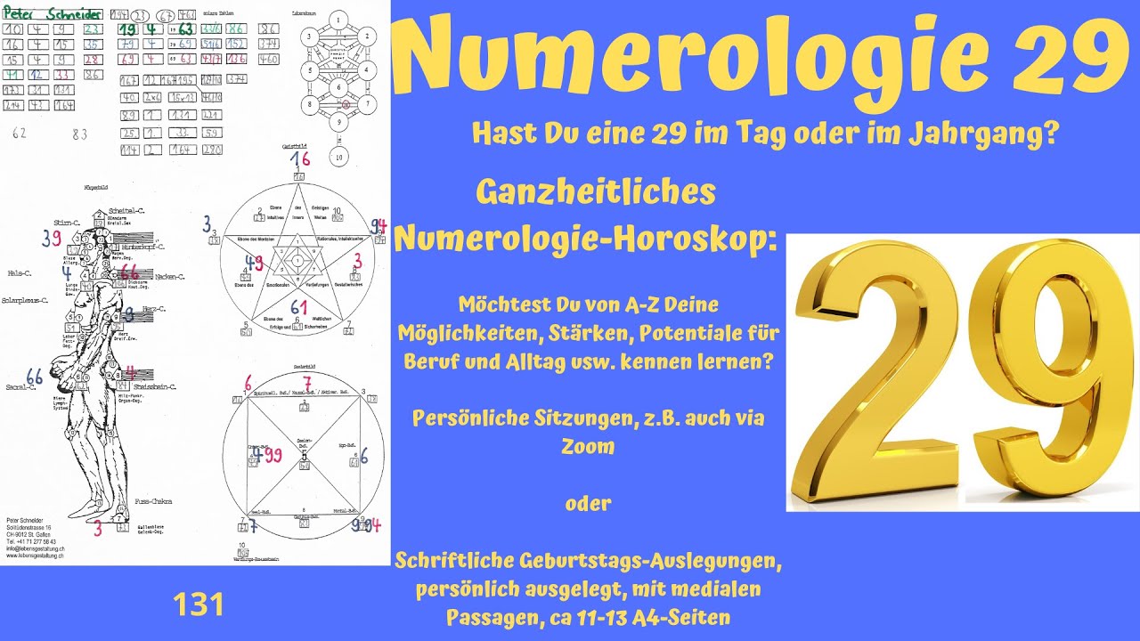 Numerologie 29