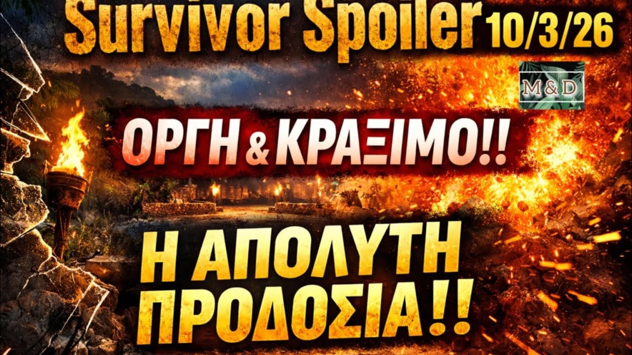 SURVIVOR SPOILER 10/3: Η ΑΠΟΛΥΤΗ ΠΡΟΔΟΣΙΑ !! 