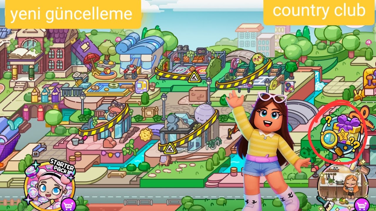 Avatar world'un yeni güncellemesi🏄‍♀️
