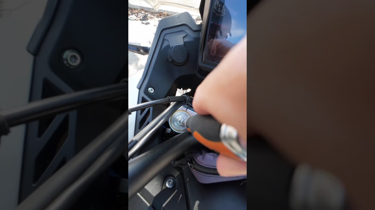 Ajustas suspensión #voge525dsx 🏍️