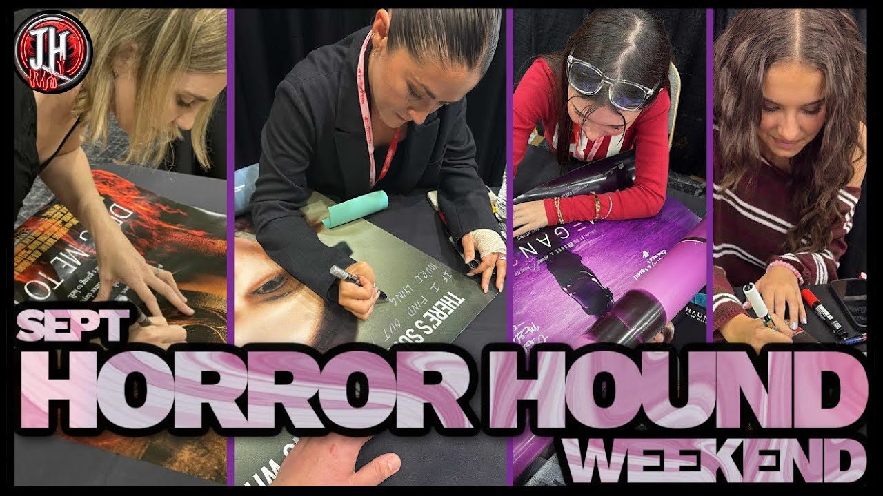 Horror Hound Weekend Sept 2025! Celebrity Autograph Signing Convention! #fedealvarez #leighwhannell