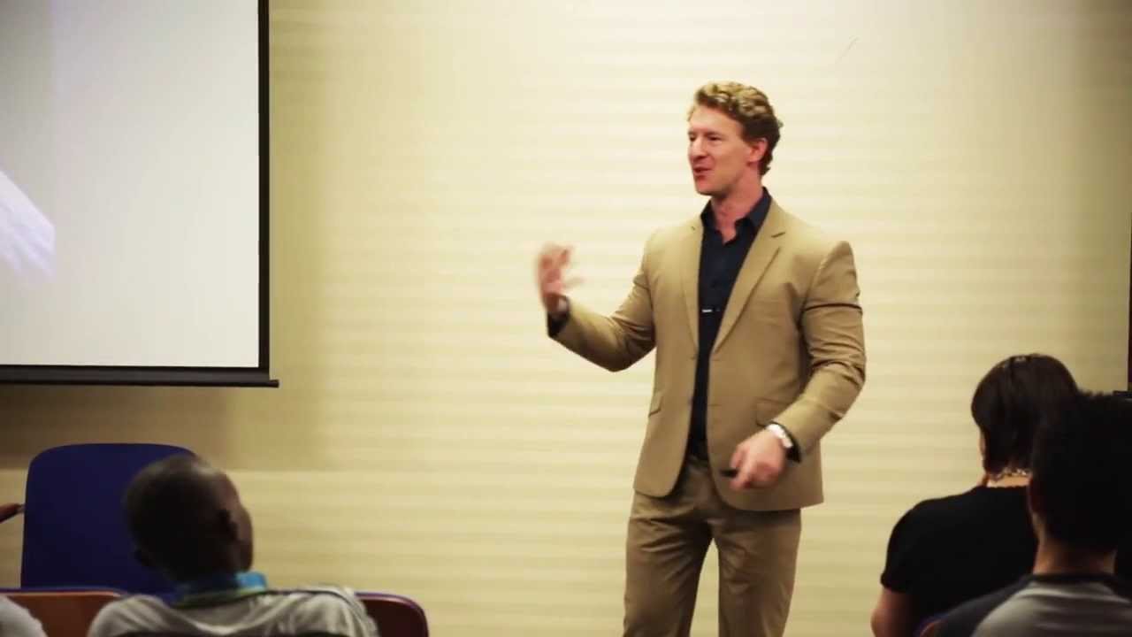 How to Innovate! Inspiring business presentation - professional speaker Douglas Kruger