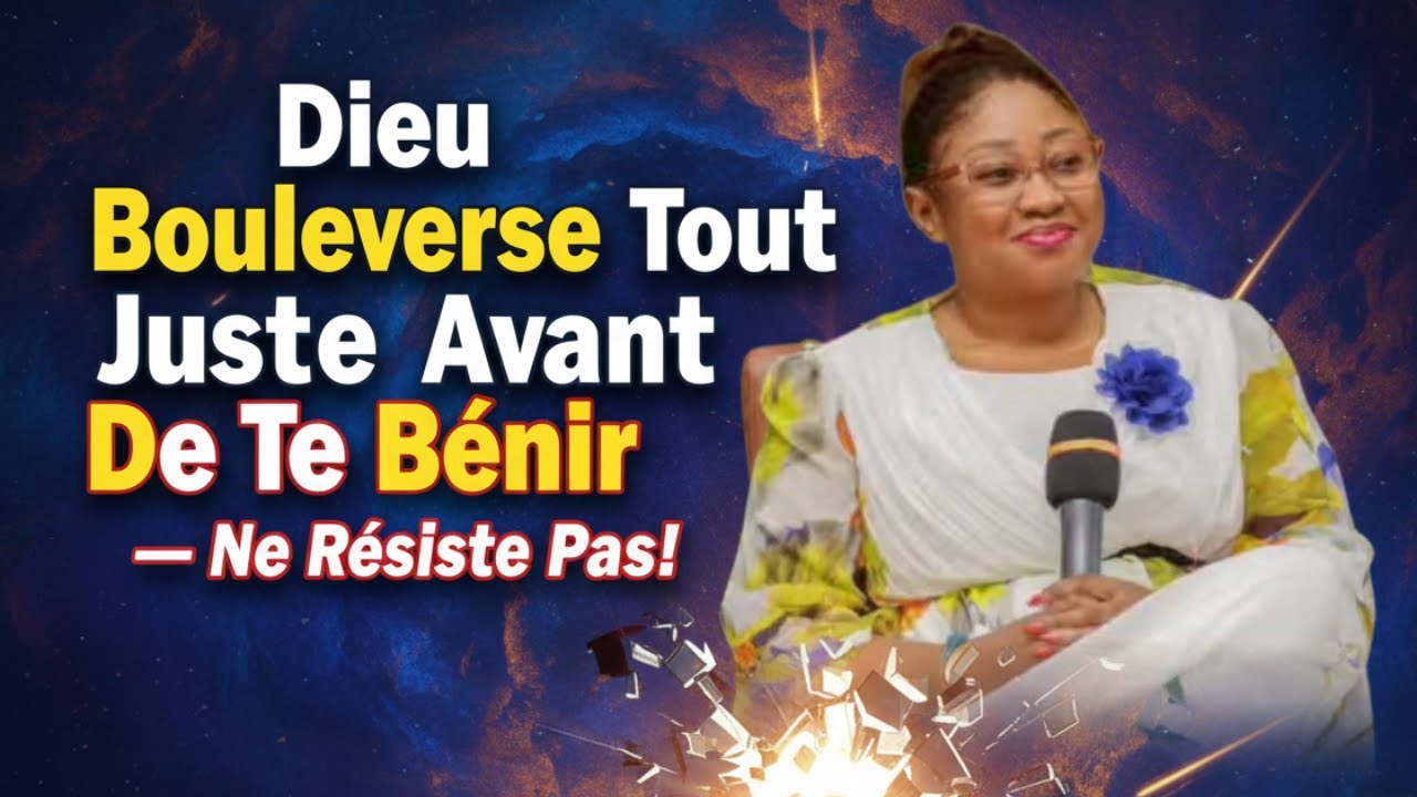 Dieu Bouleverse Tout Juste Avant De Te Bénir : Ne Résiste Pas ! #Bénédiction#DieuAgitJoëlle Kabasele