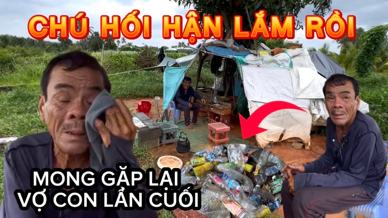 Người Đàn Ông Vô Gia Cư Bật Khóc Nức Nở - Vì Hối Hận Đã Từng Đá.nh Đuổi Vợ Con Ra Đường Ở