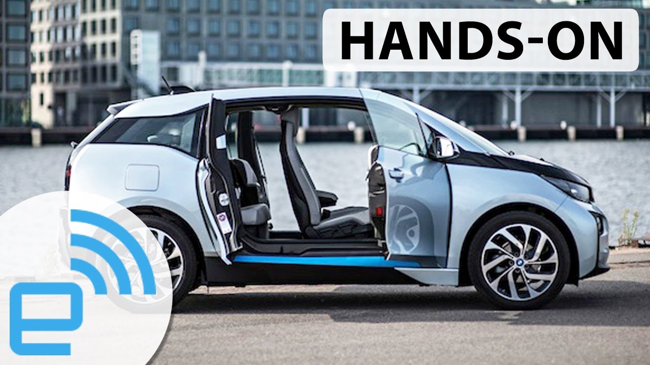 BMW i3 hands-on at CES 2014 | Engadget
