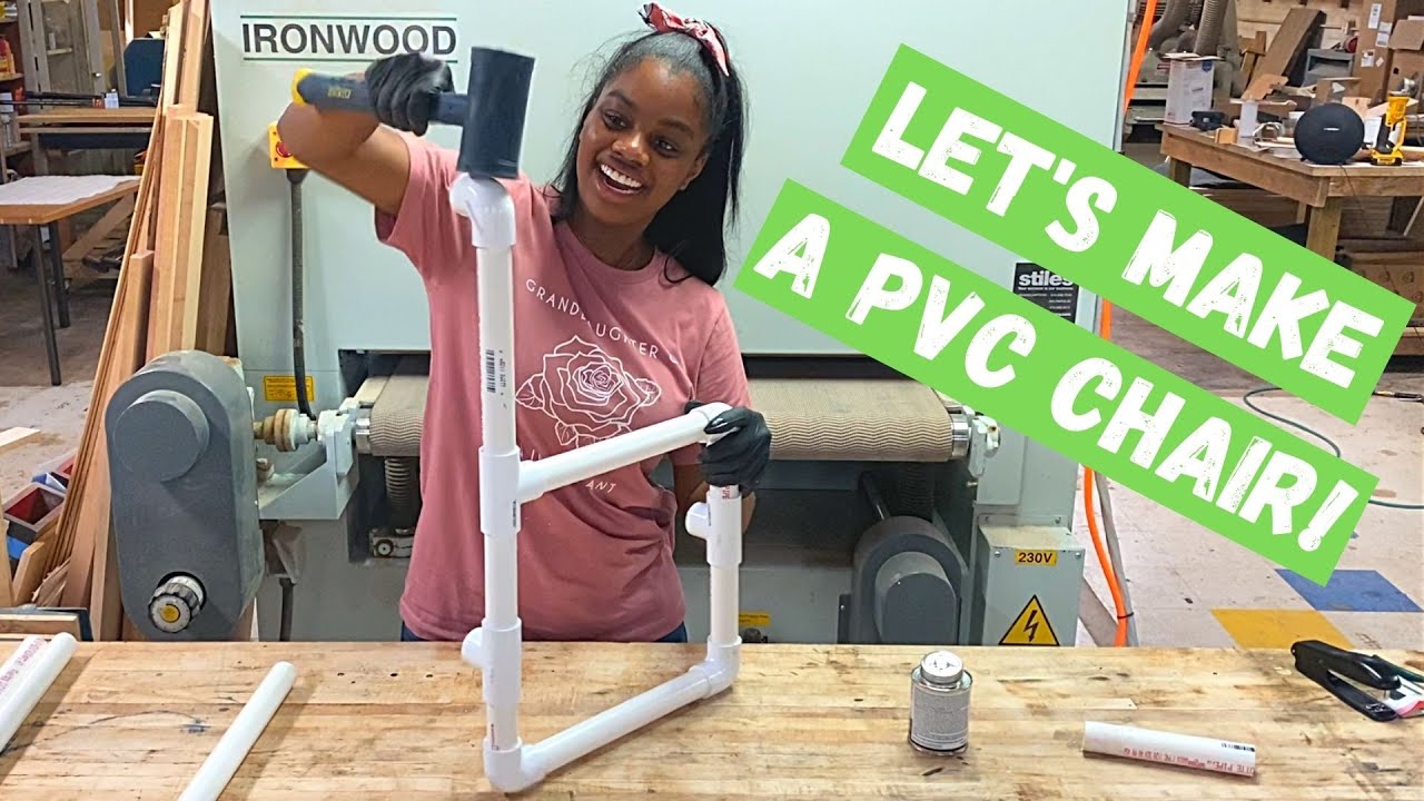 Making a PVC Chair For Under $25! - The STEM Queen