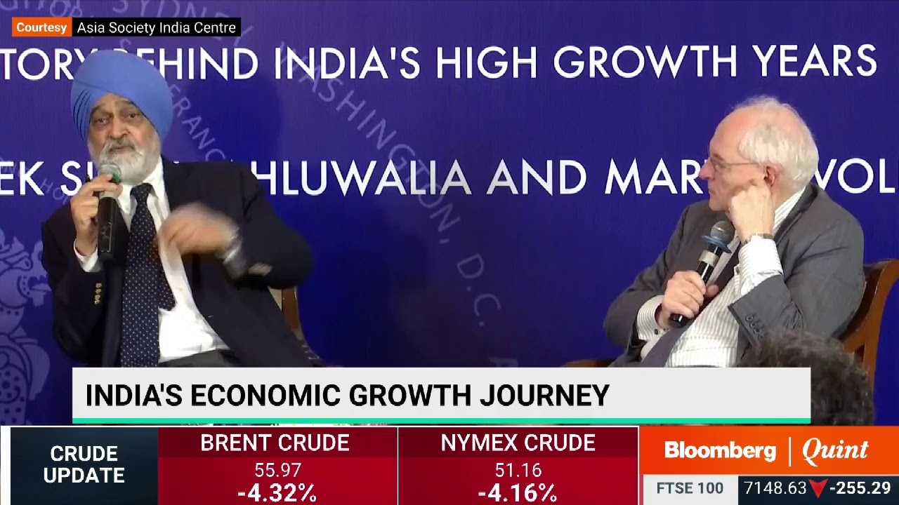 Montek Singh Ahluwalia Talks About India's Economic Journey With Martin Wolf