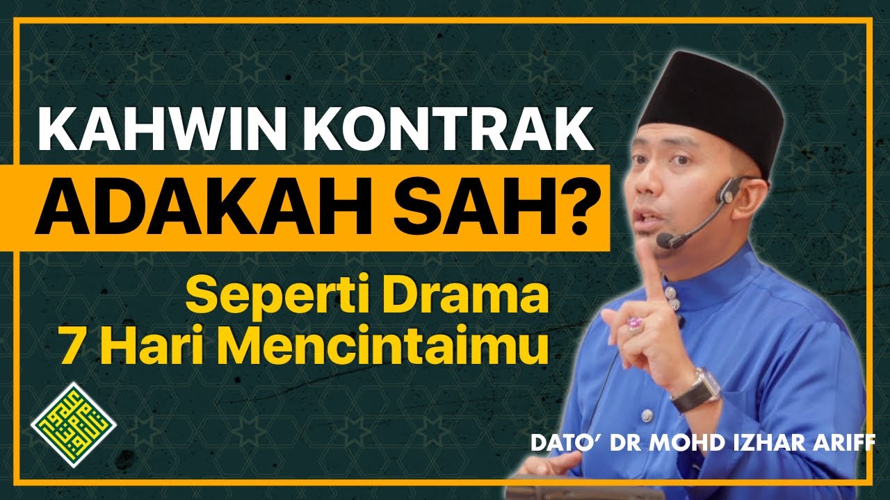 Kahwin Kontrak - Adakah masih suami isteri setelah tamat tempoh?