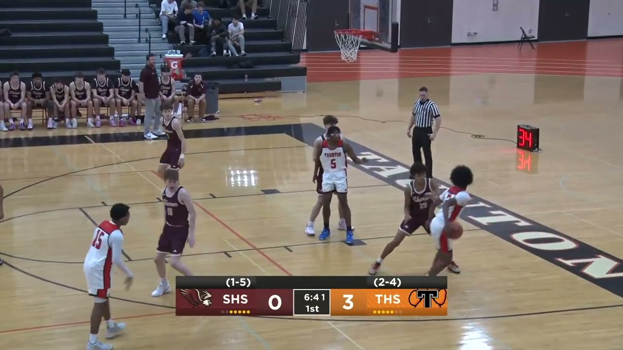 2024-25 Boys Basketball...Sharon @ THS...01.10.25