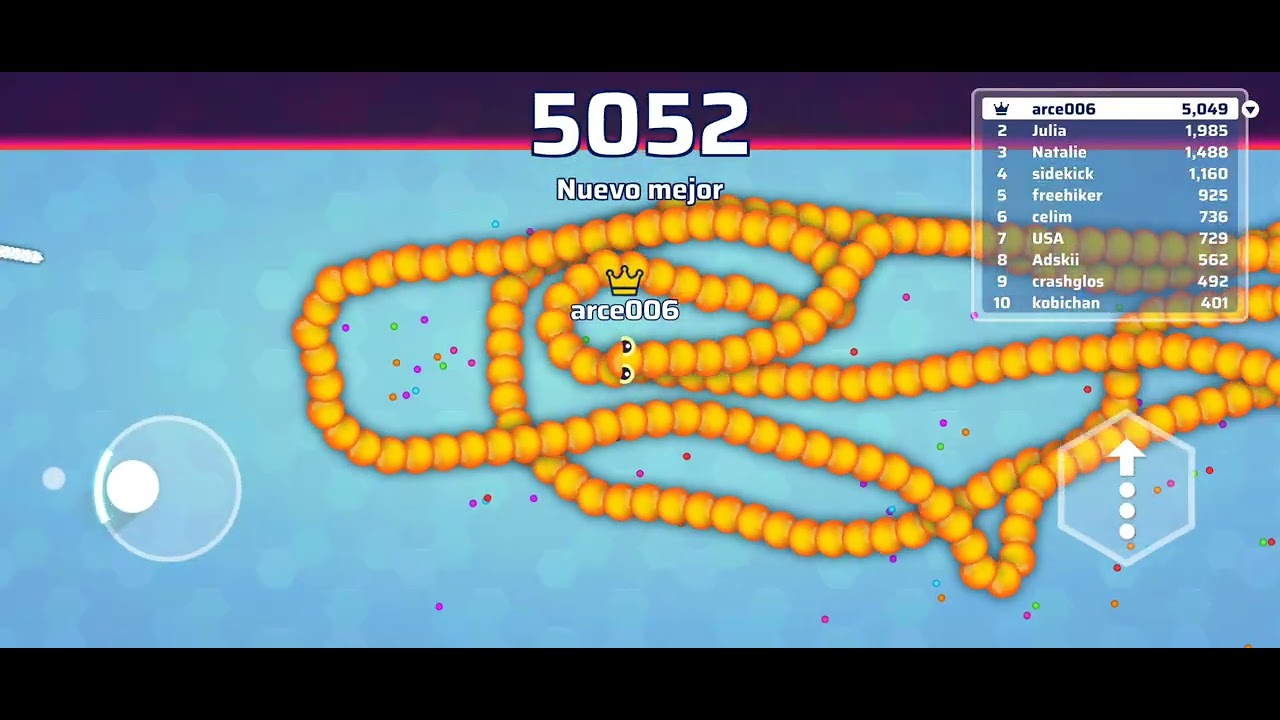 Primera vez que juego jaja #wormszone #wormszoneio #juegos
