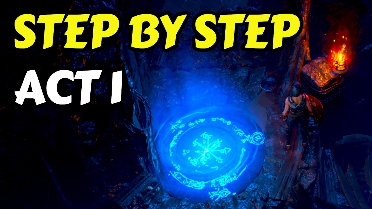 How to clear Act 1 FASTER | PoE Beginner Guide